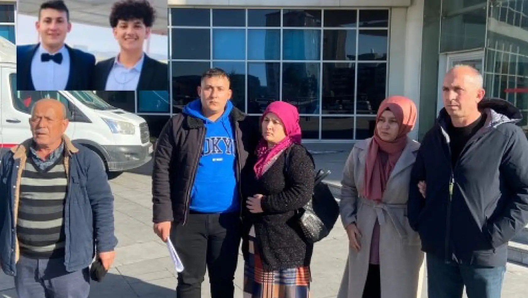 Kayseri'de acılı aile adalet istiyor!