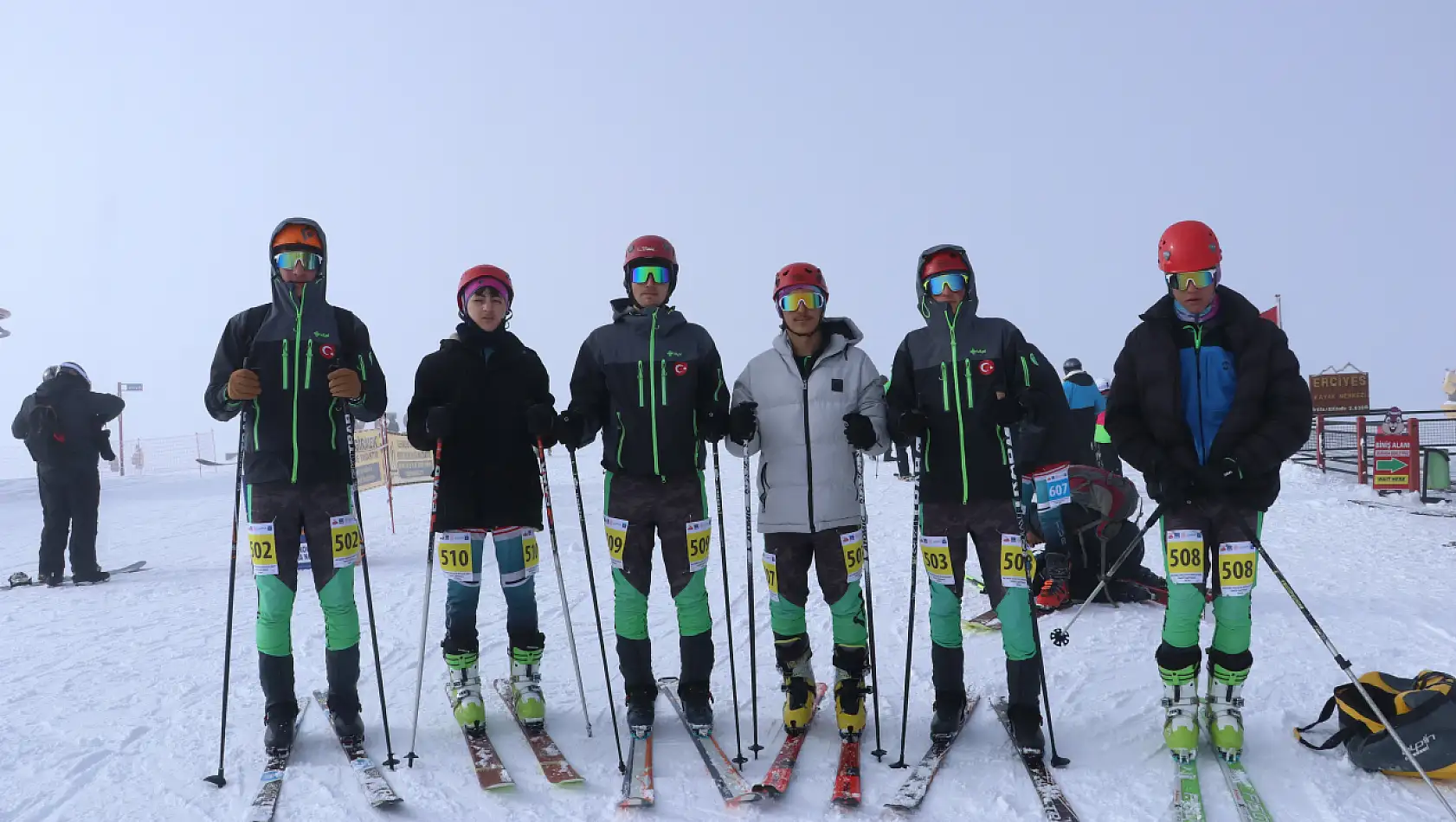 Kayseri'de Dağ Kayağı Şampiyonası tamamlandı! Kazananlar belli oldu
