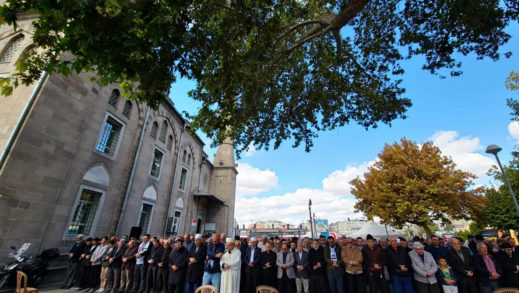 Kayseri'de Sinvar için gıyabi cenaze namazı kılındı