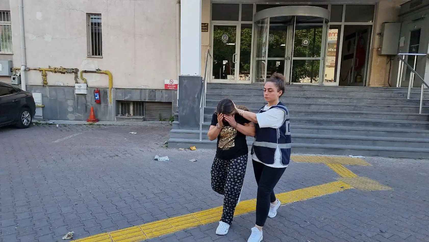 Kayseri'de hırsızlık alarmı! O kadın yakalandı