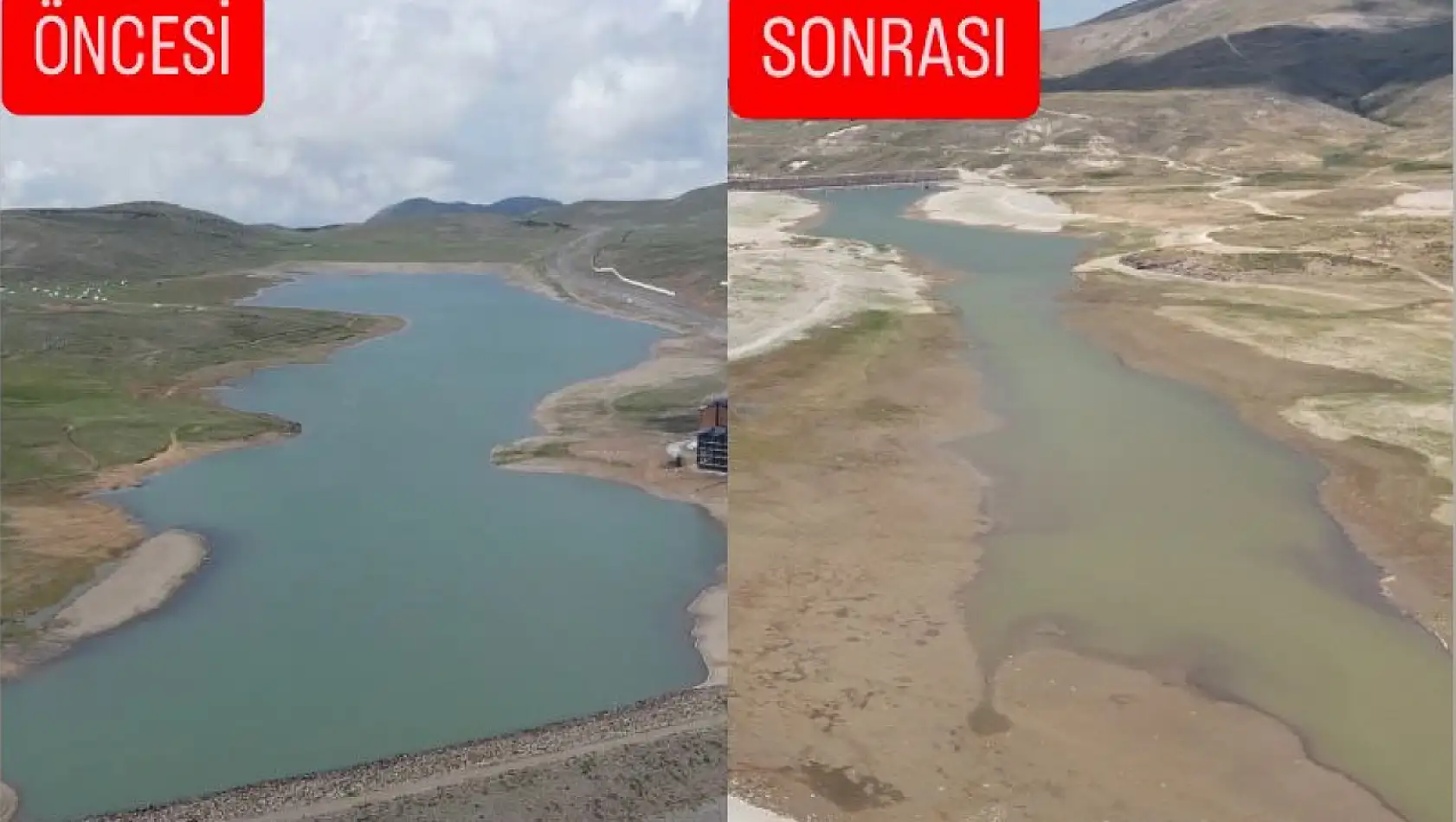 Kayseri'de kabus geri döndü! Korkutan görüntü