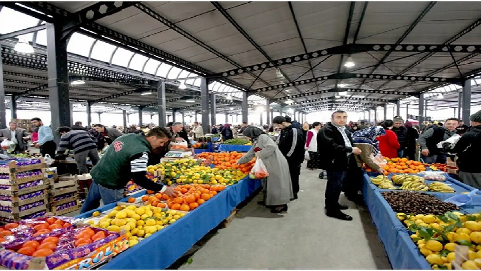 Kayseri'de kurulan salı pazarları (21 Mayıs)