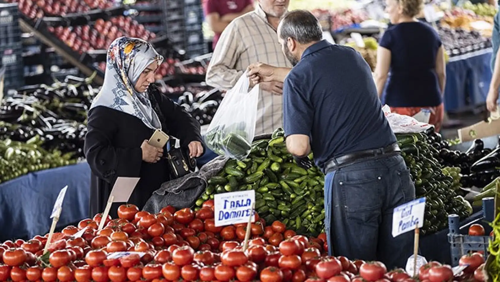 Kayseri'de perşembe günü kurulan pazar yerleri