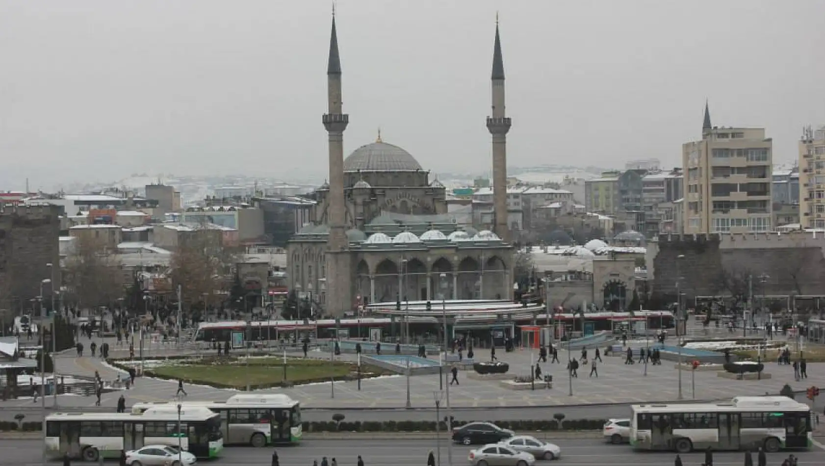 Kayseri Valiliğinde dikkat çeken buluşma