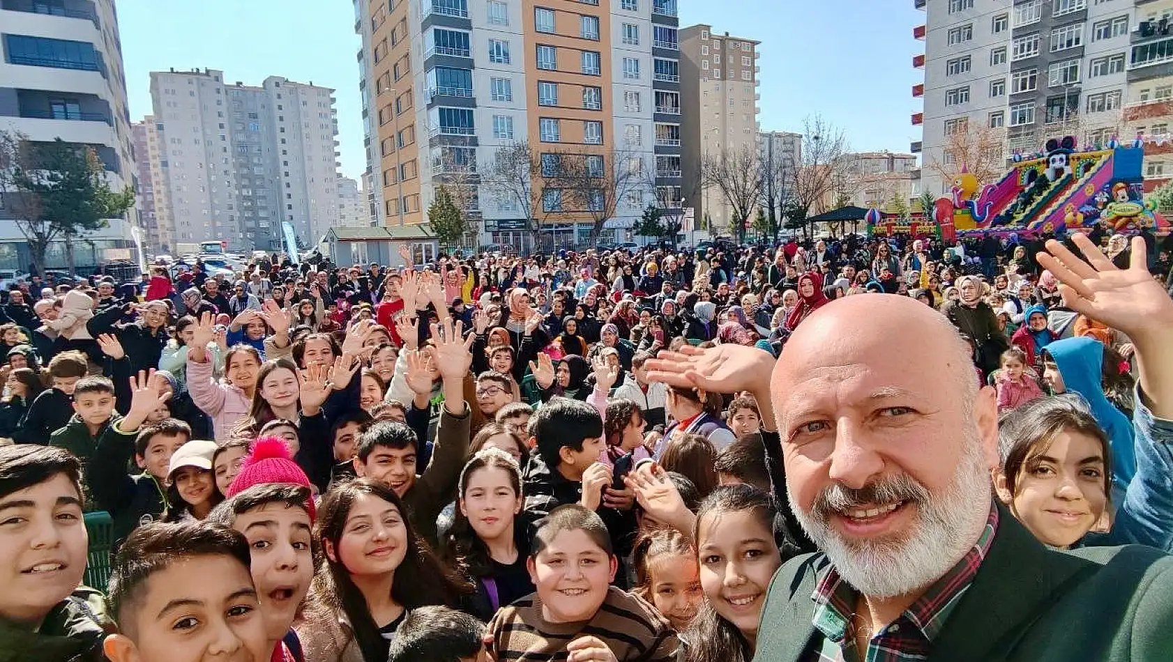 Kayseri'deki şenlikten renkli görüntüler