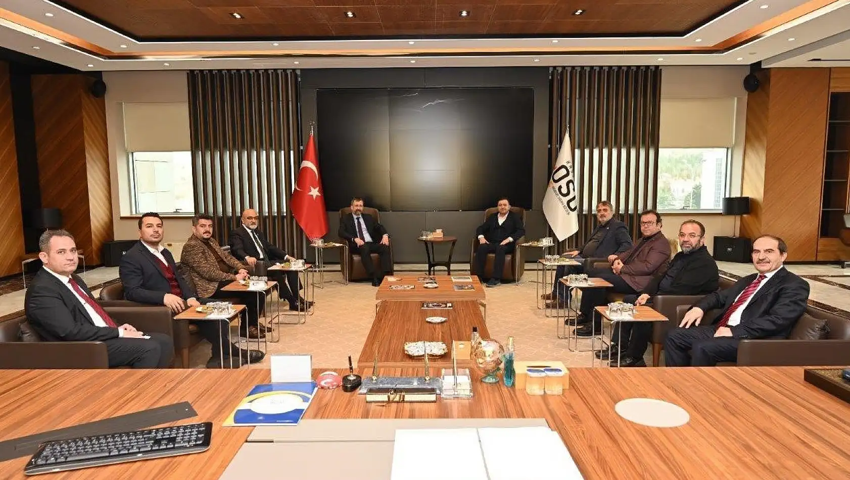 Kayseri'den işbirliği mesajı! O isim ağırlandı