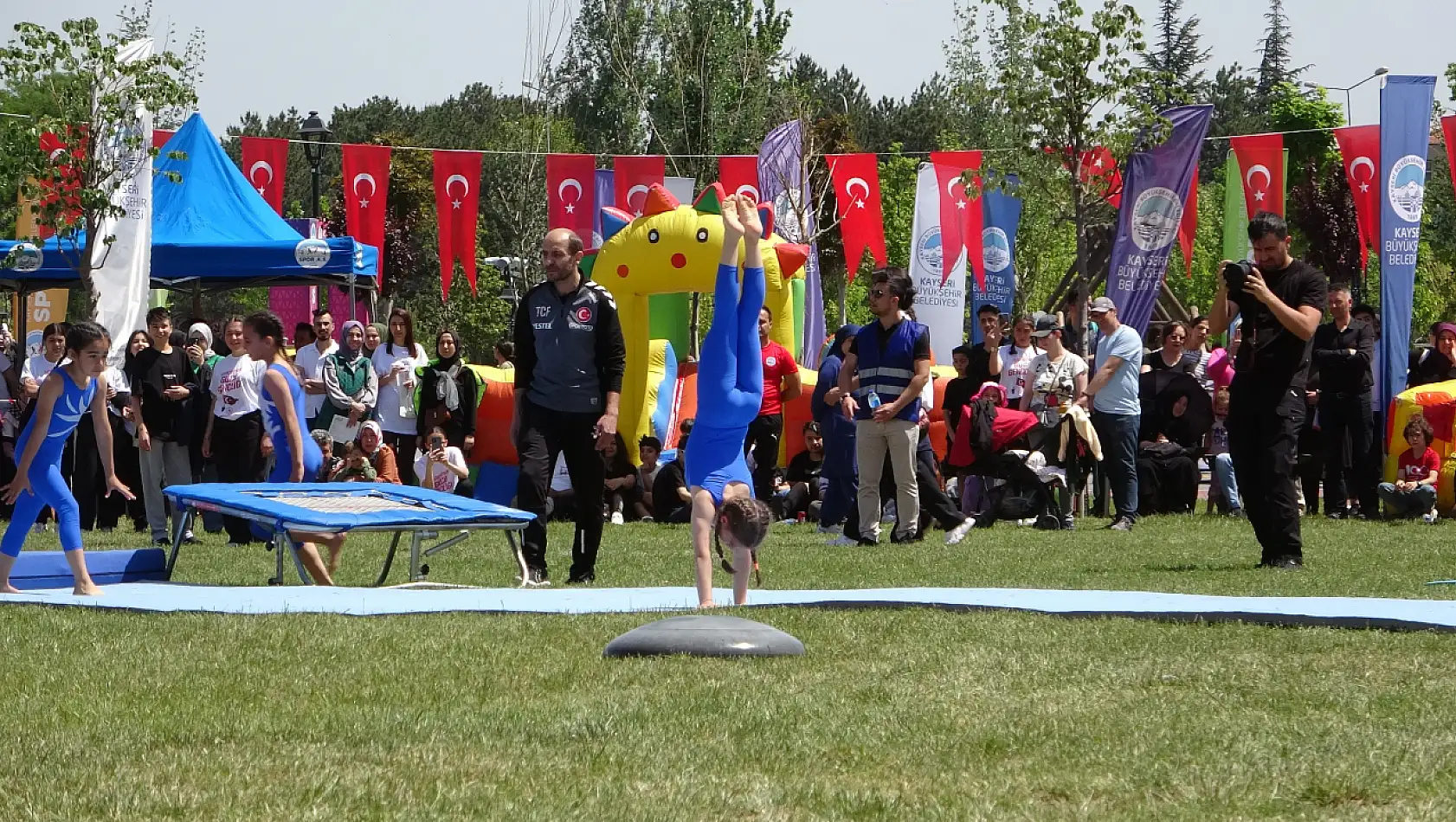 Kayseri'den renkli görüntüler! Bayram böyle kutlandı