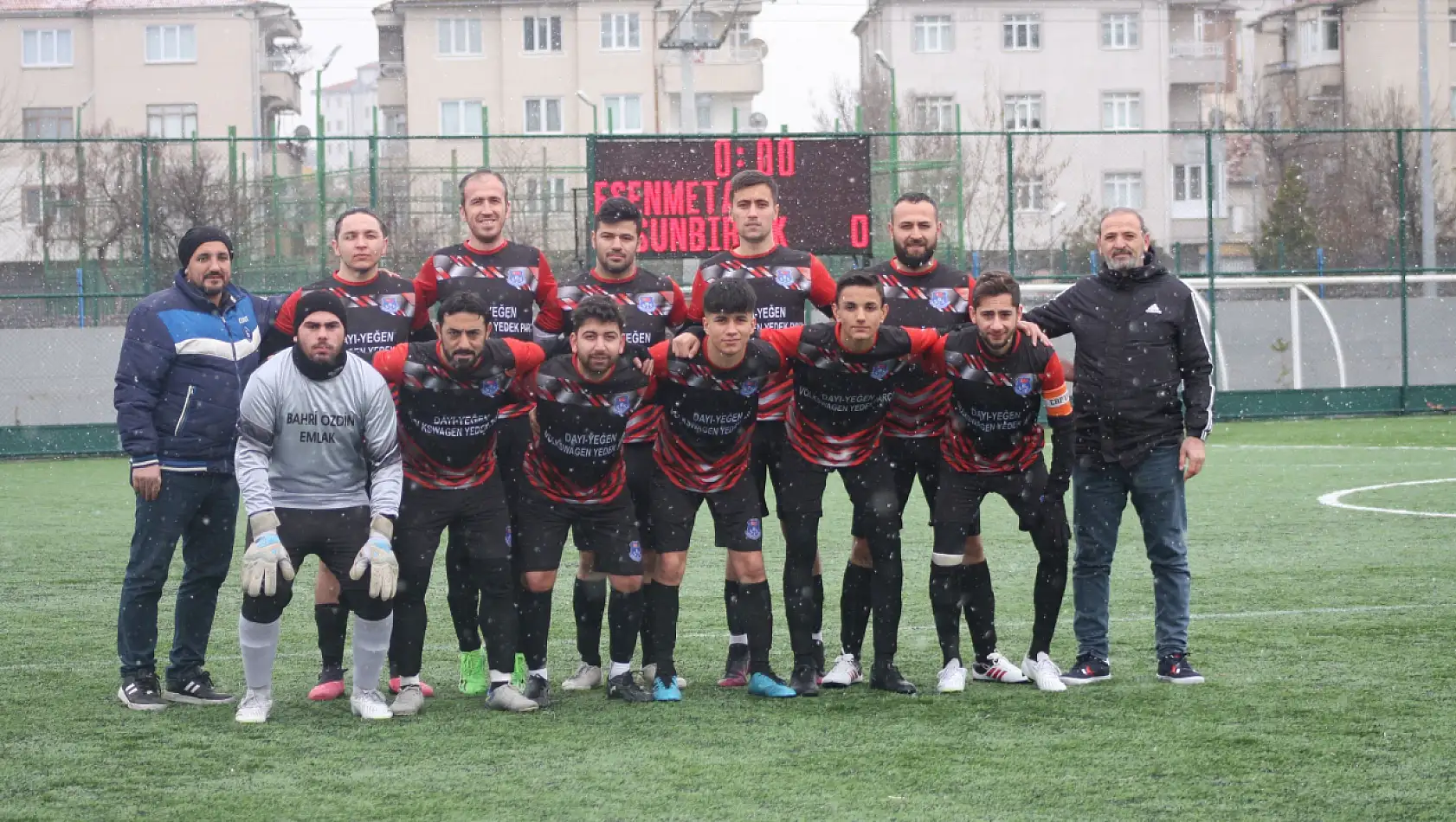 Kayseri Esen Metal SK 13 -1'lik galibiyet