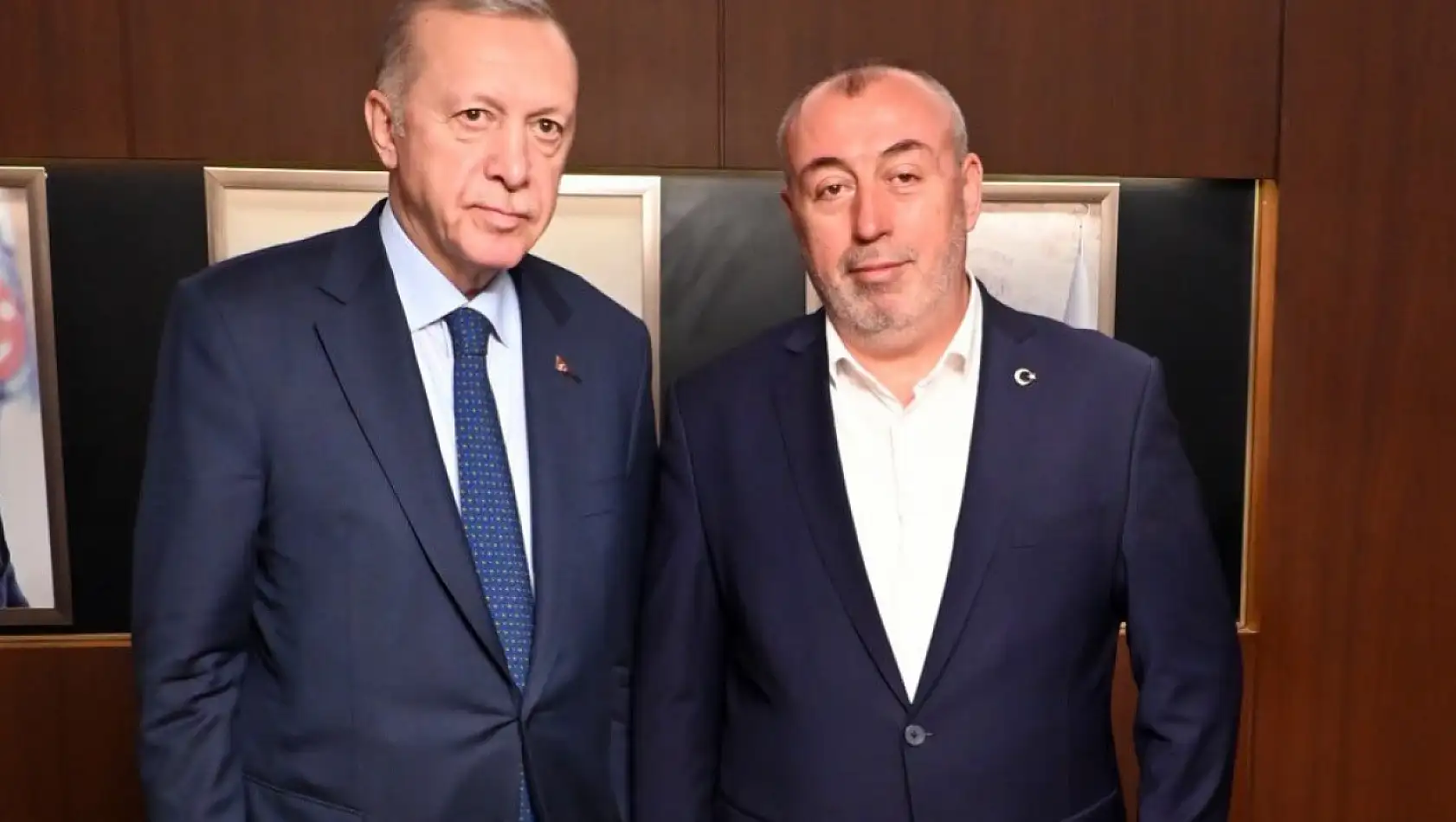 Kayserili Genel Başkan Cumhurbaşkanı Erdoğan ile bir araya geldi