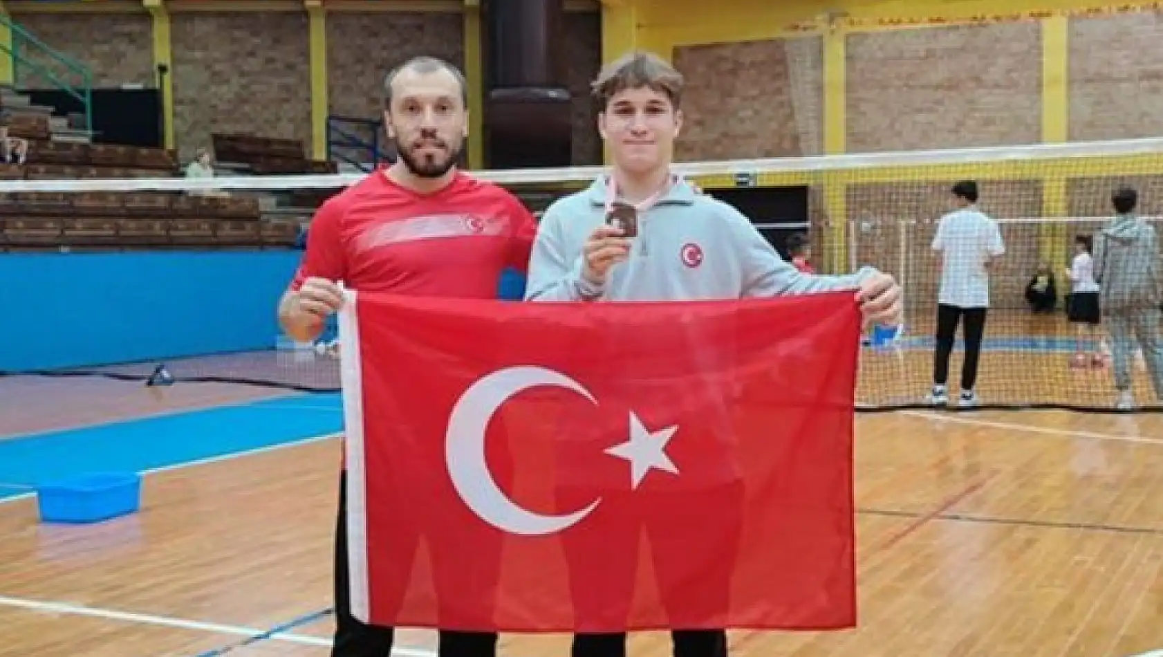 Kayserili sporcu Avrupa üçüncüsü oldu