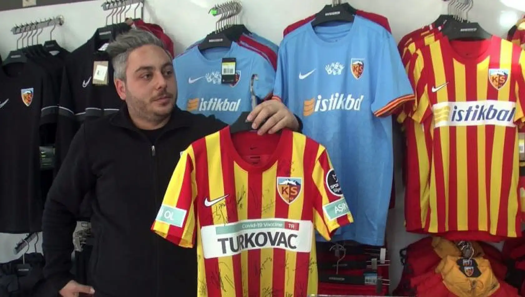 Kayserispor Store'da yenilik