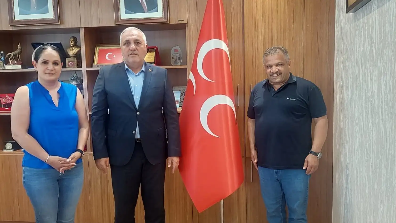 Kayserispor'un Avrupalı yöneticilerinden dikkat çeken ziyaret
