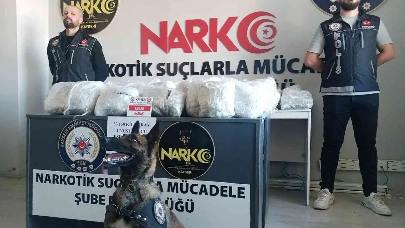 Kiralık araçta ele geçirildi