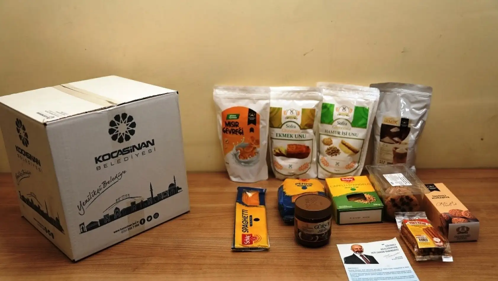 Kocasinan'da çölyaklılara özel gıda paketleri!