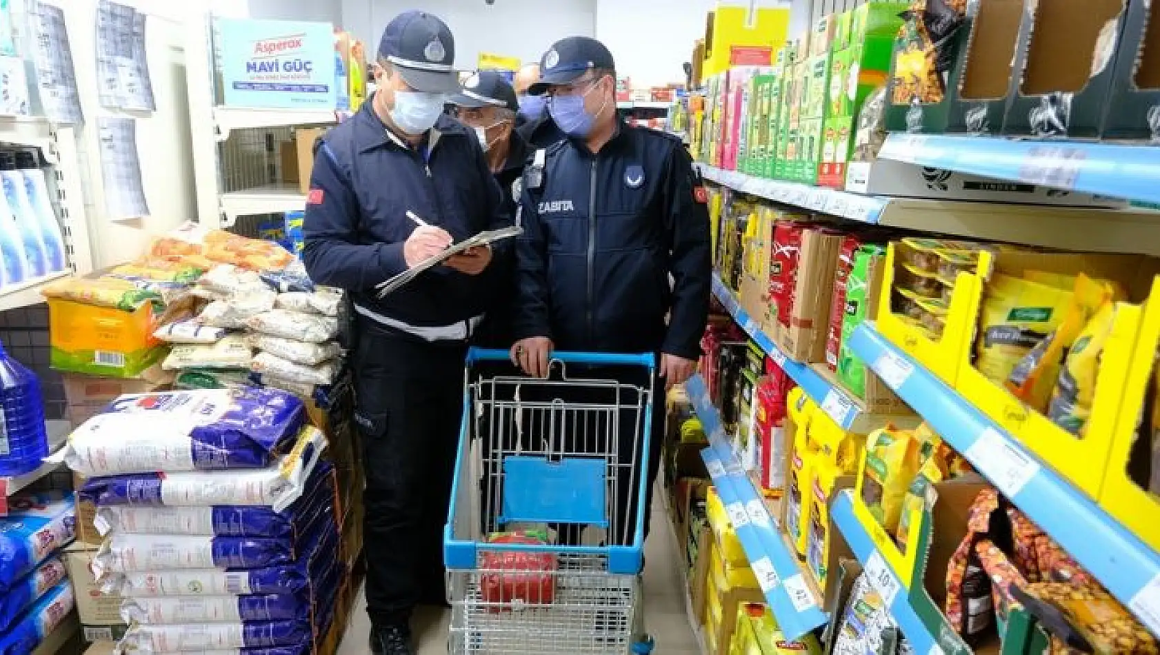 Kocasinan'da Ramazan denetimine devam ediliyor