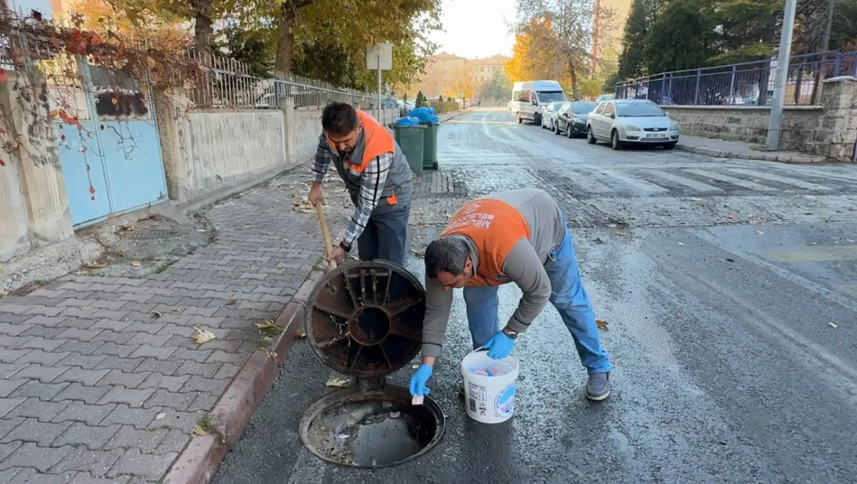 Melikgazi'de hummalı çalışma