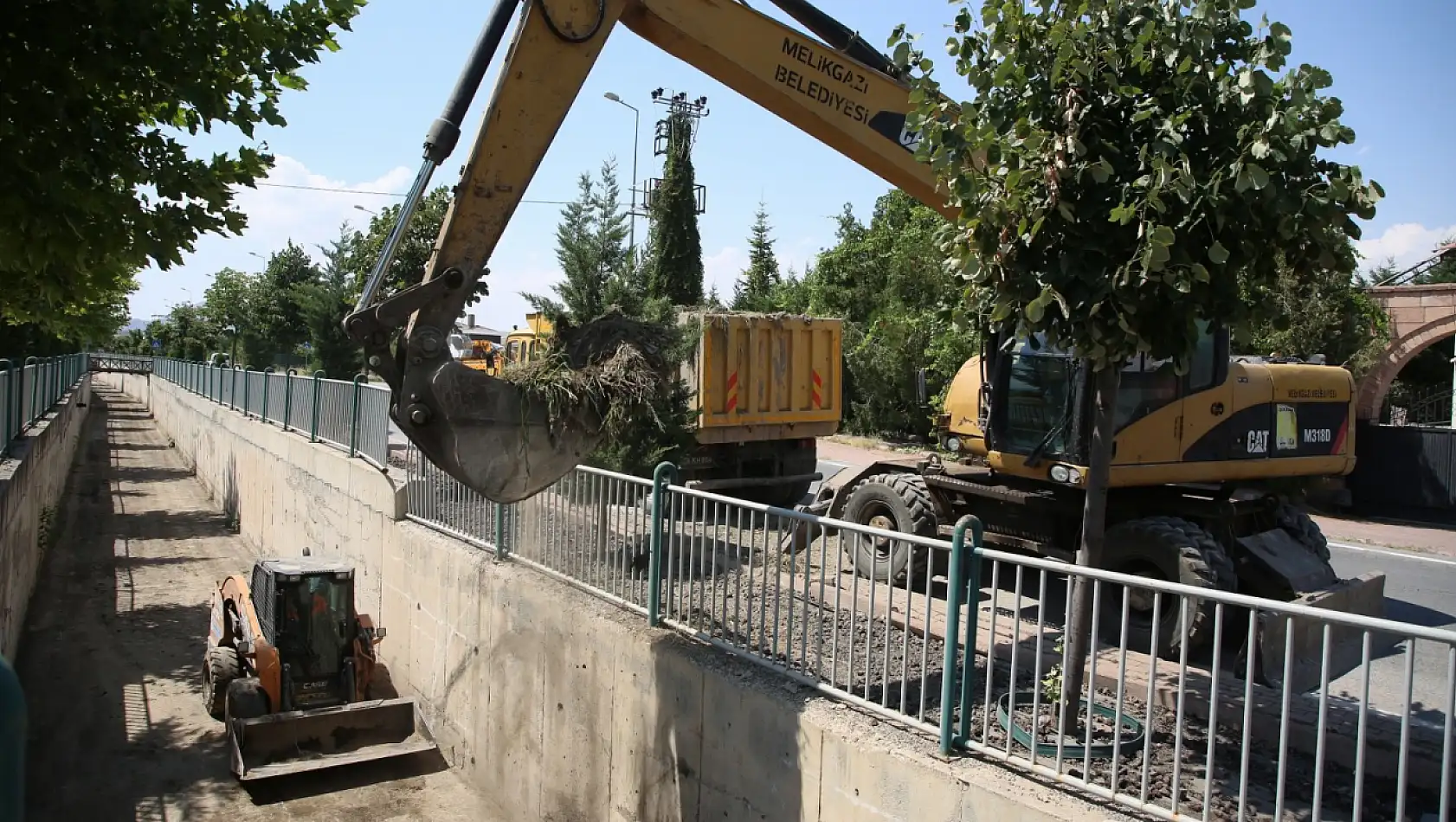 Melikgazi'de hummalı temizlik