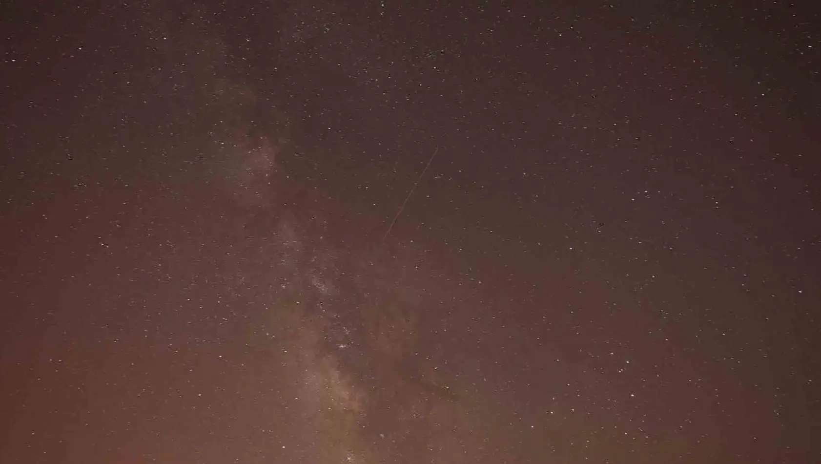 Erciyes'te perseid meteor yağmuru