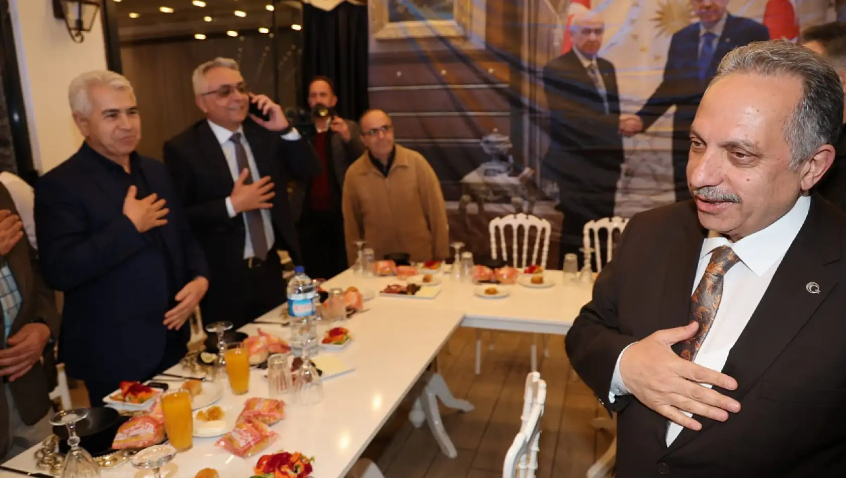 Mustafa Yalçın, Avşarlar ile iftarda buluştu