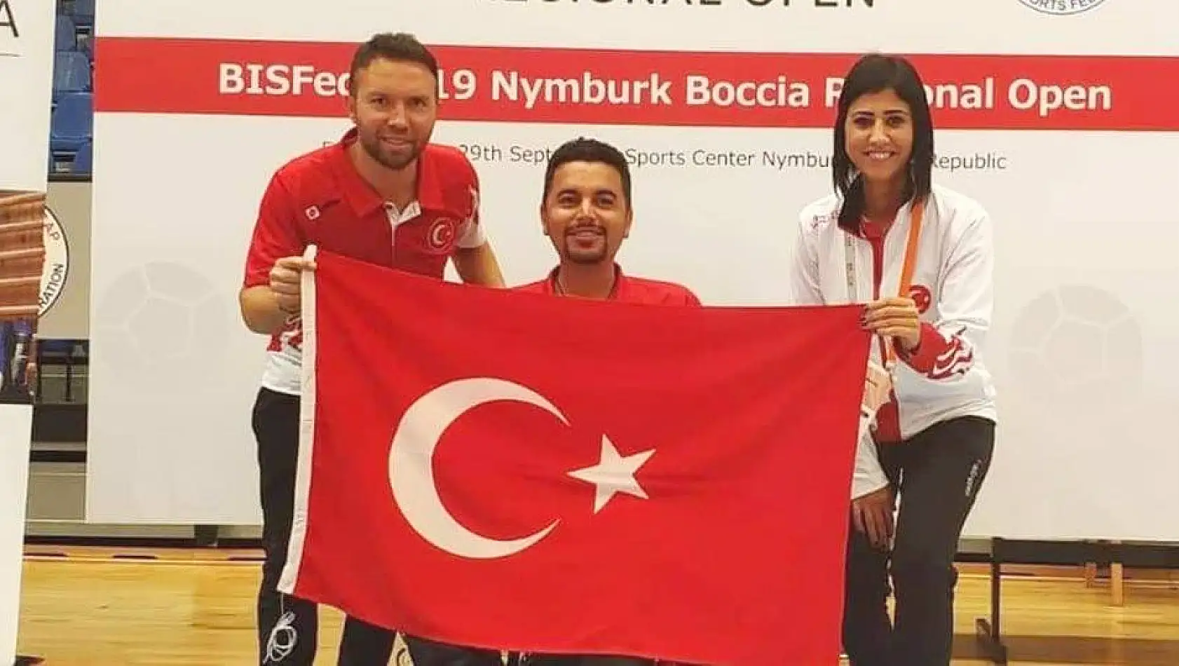 Öner Bozbıyık ve Ersoy Turp Boccia Şampiyonasında mücadele edecek