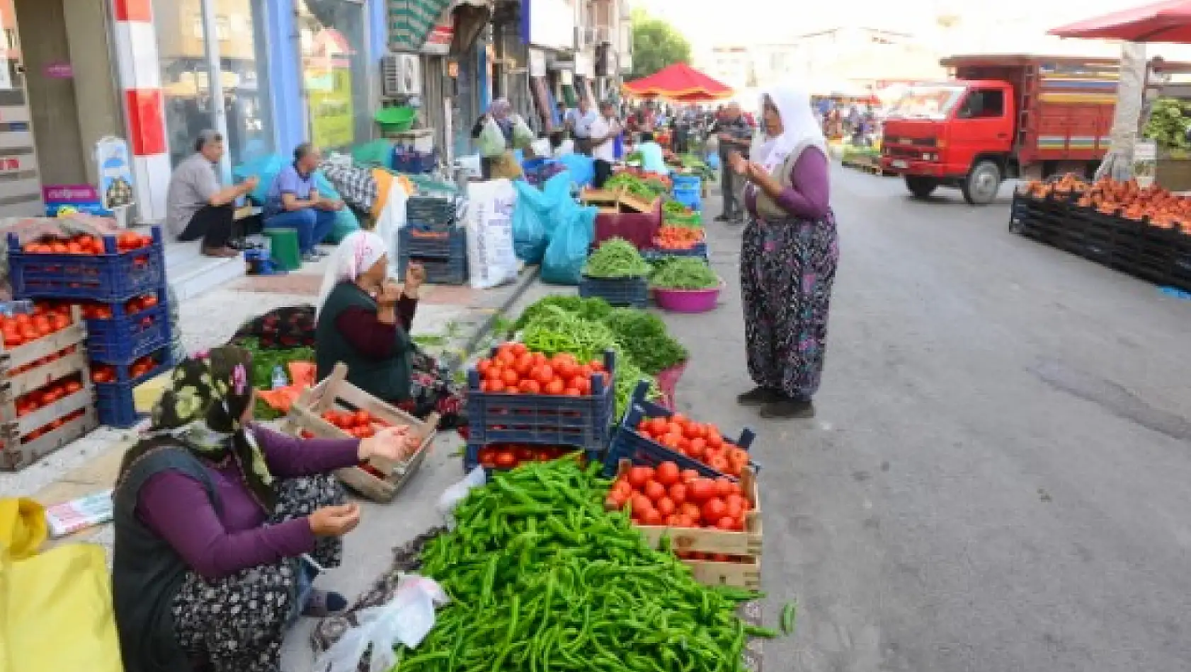 Organik ve yerel ürünler için Kayseri'de kurulan pazar yerleri (31 Temmuz Çarşamba)