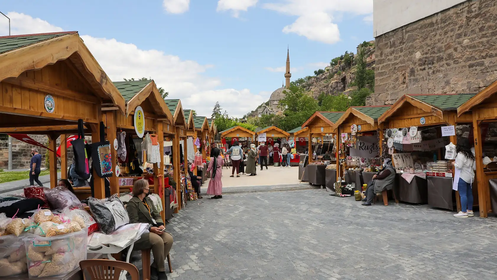 Ramazan'ın ilk pazarı Harman Meydanı'nda kuruluyor!