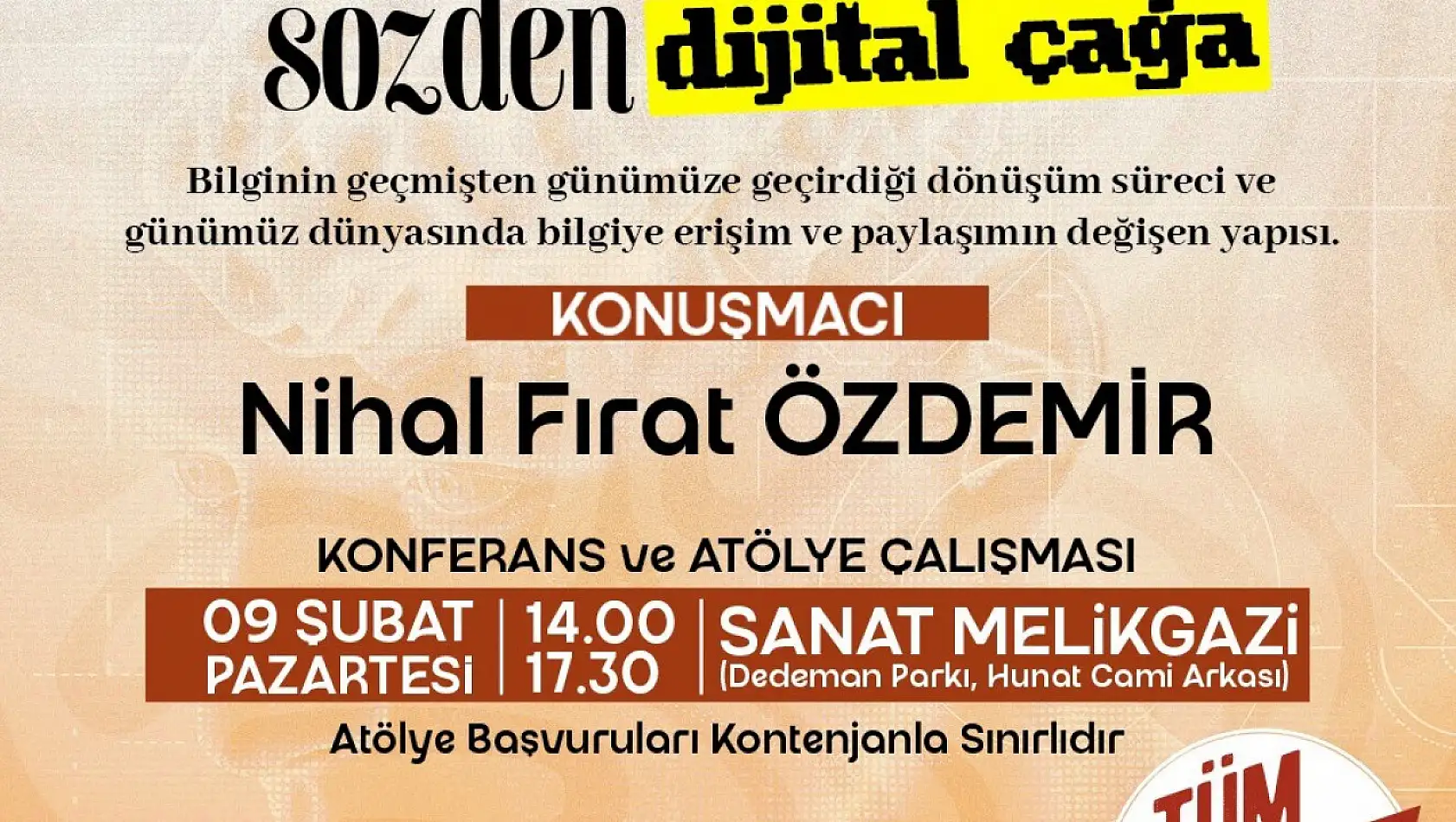 Sözden Dijital Çağa konferansı başlıyor