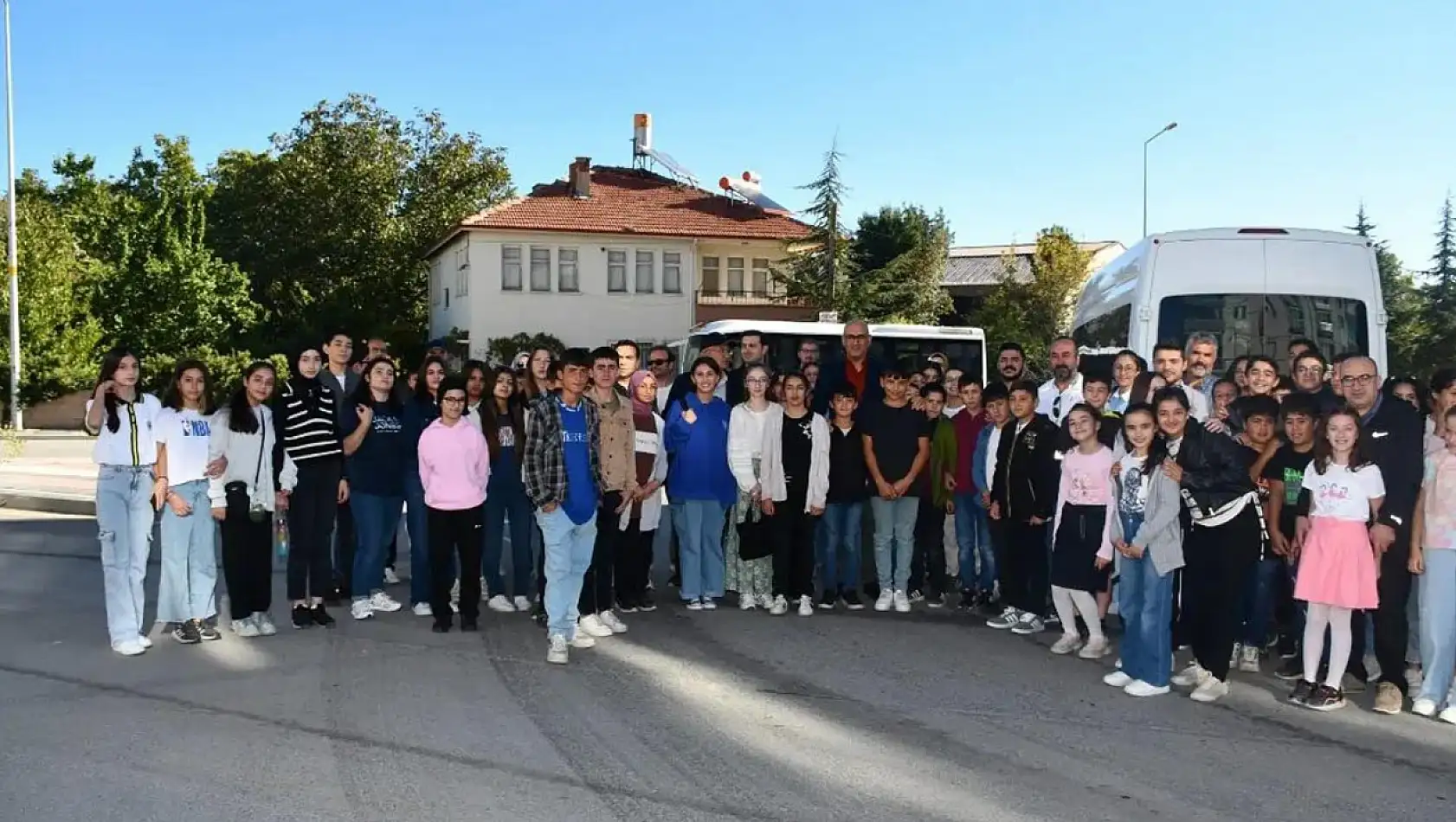 Sorgun'dan 5 okuldan 105 öğrenci Kayseri Bilim Merkezi'ni gezdi