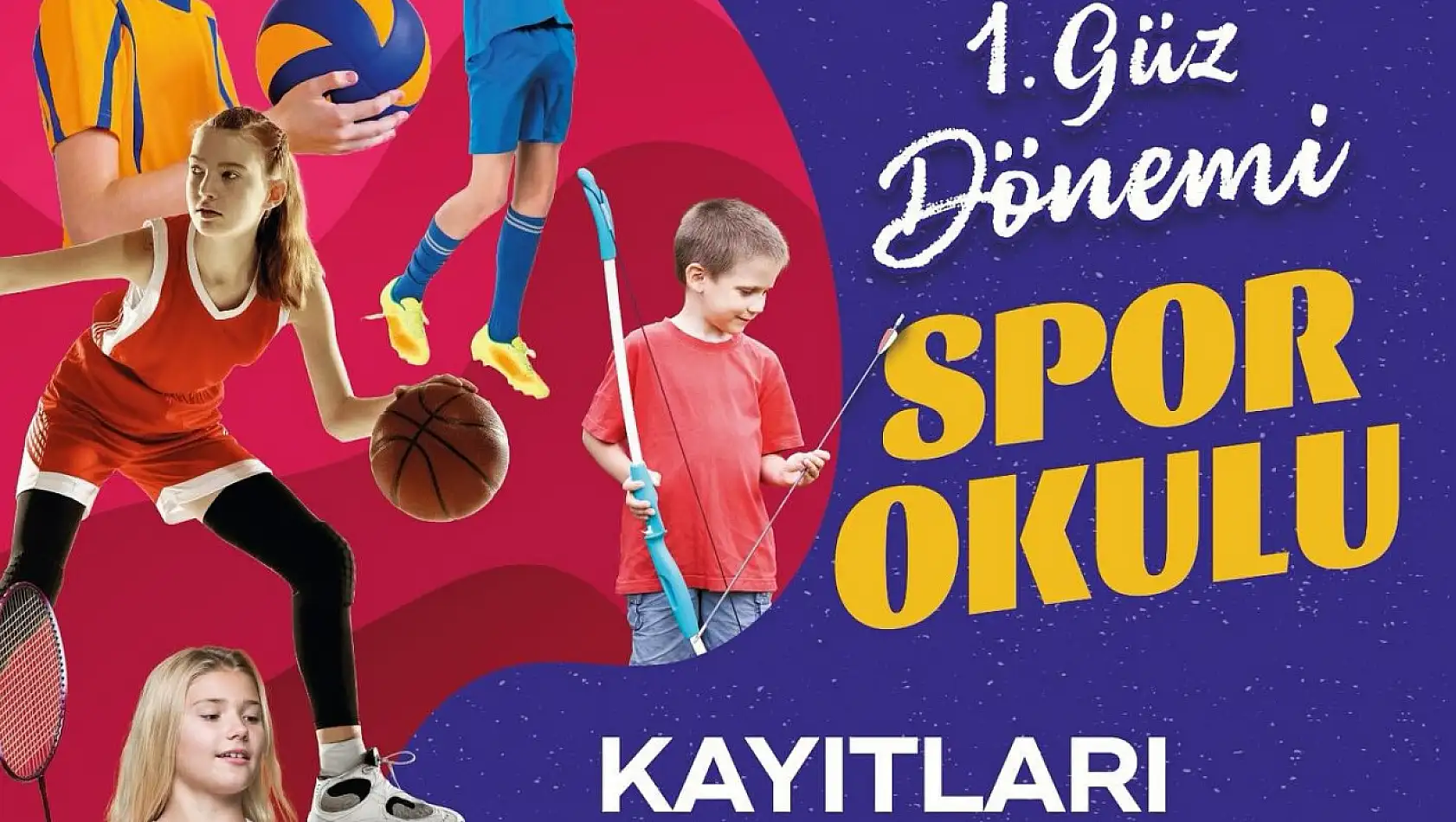 Spor okulu kayıtları başladı