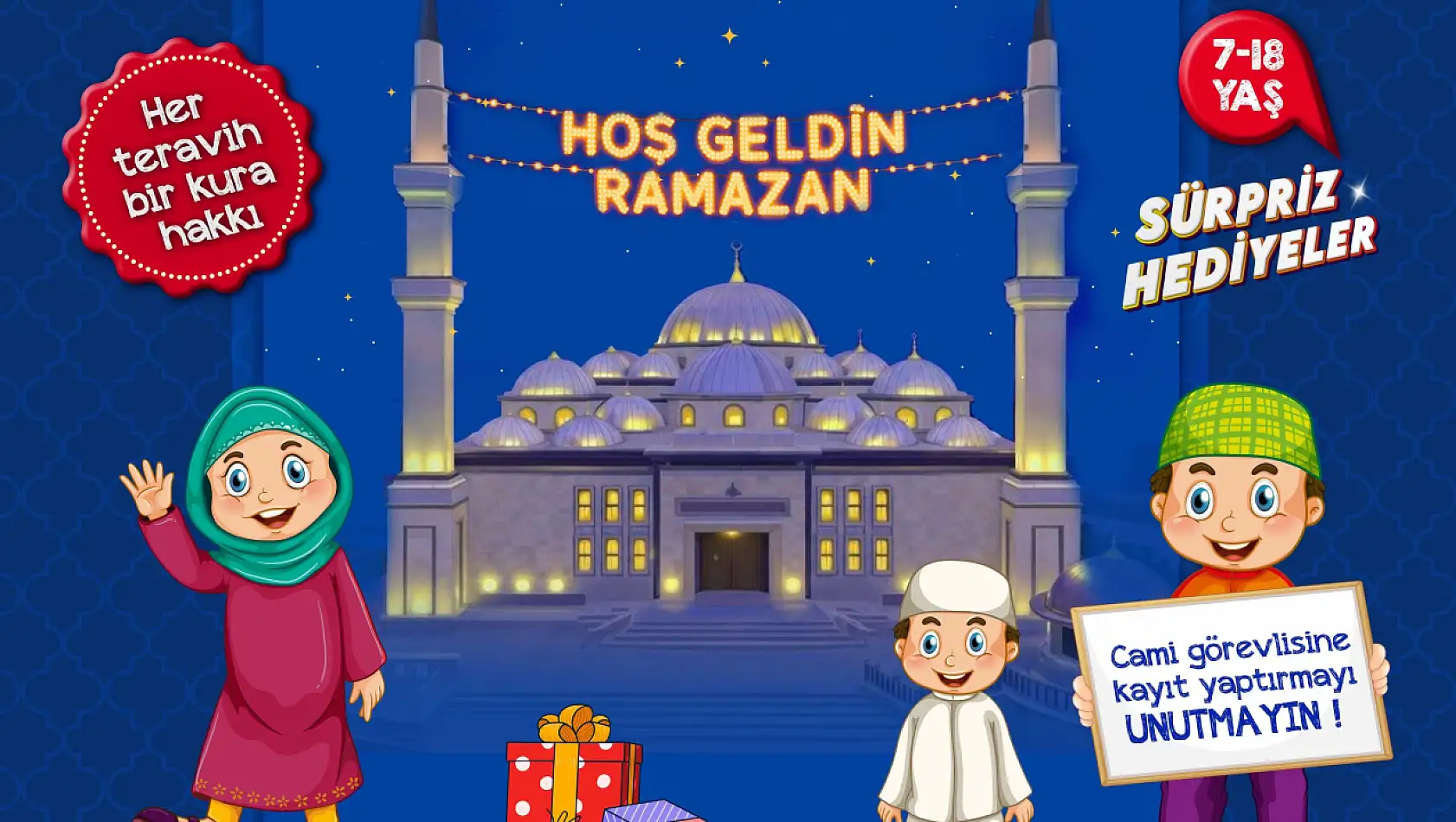 Talas'ta çocuklar için anlamlı hareket!