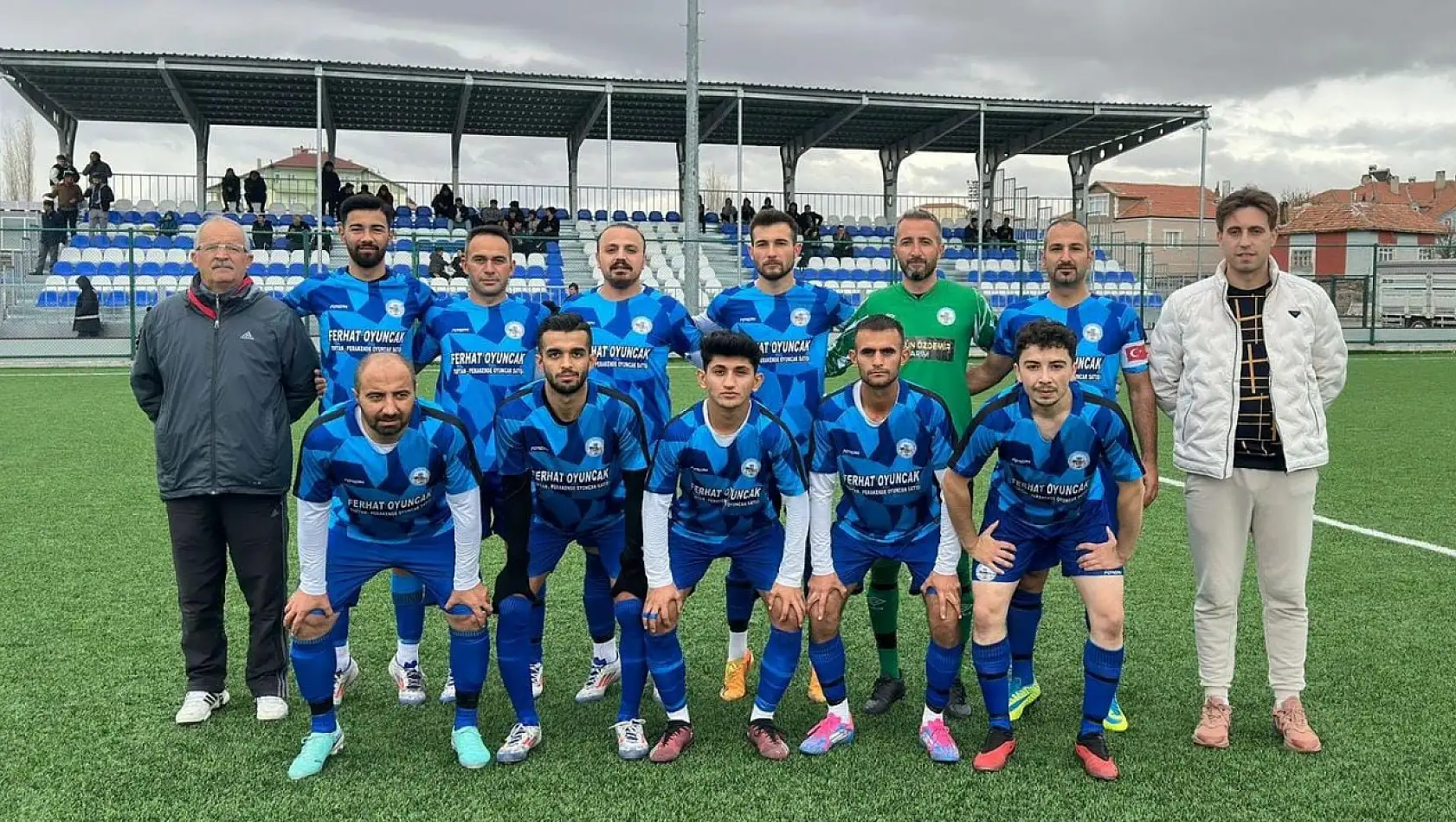 Tomarza Belediyespor - Turanspor karşılaşmasında kazanan yok