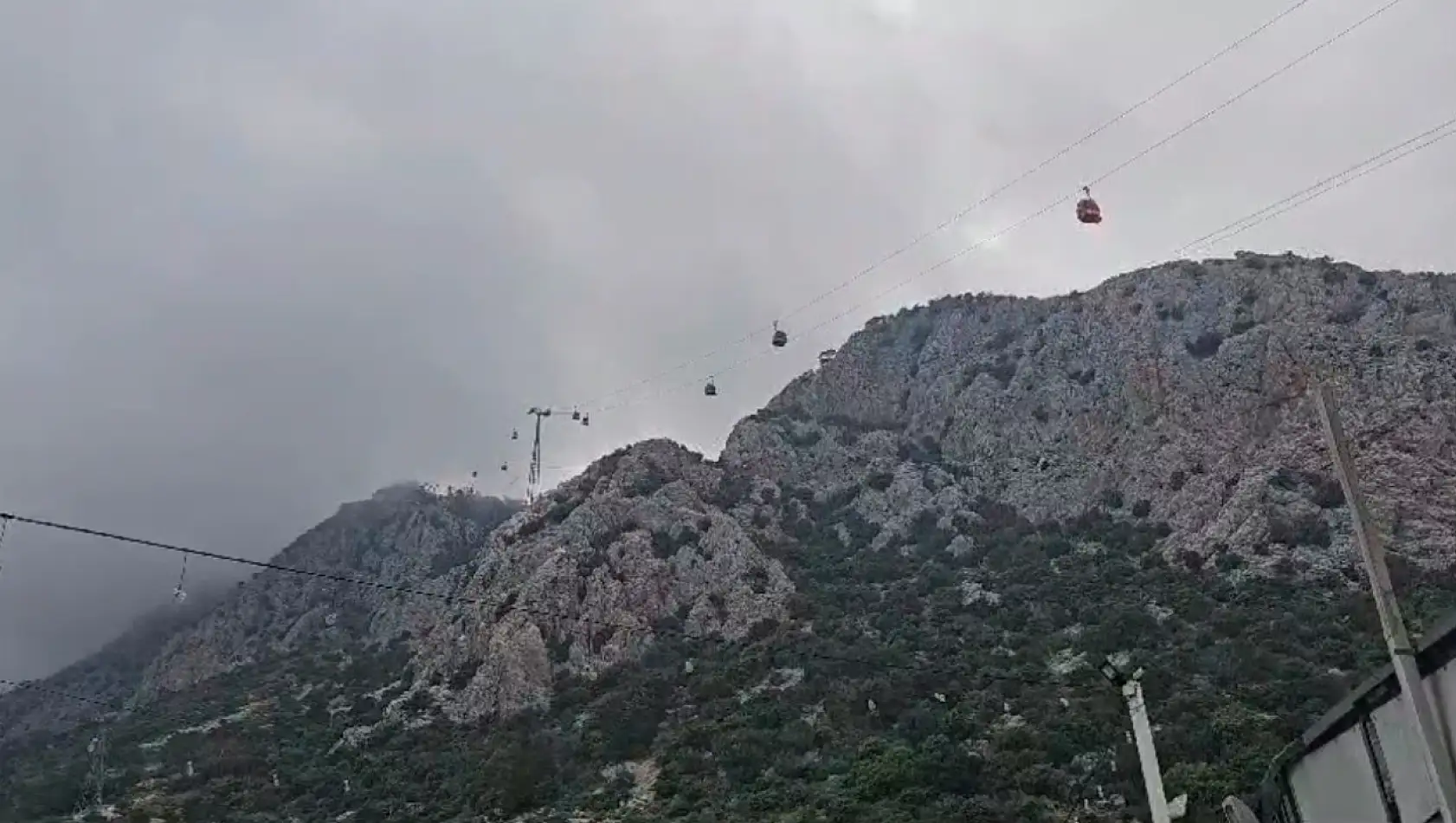 Türkiye'nin konuştuğu teleferik kazasında yeni görüntüler çıktı!