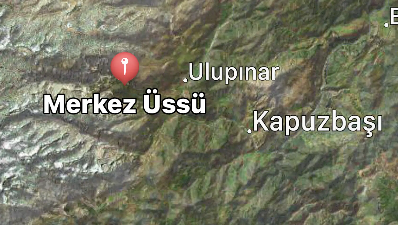 Yahyalı'da 2 küçük deprem