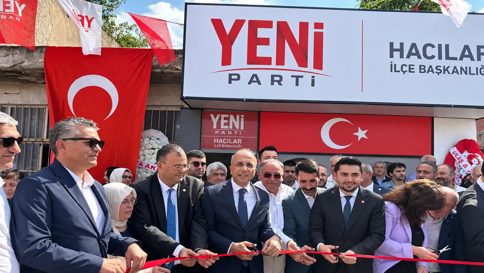 YENİ Parti Kayseri'de bir açılış daha! Partililer akın etti