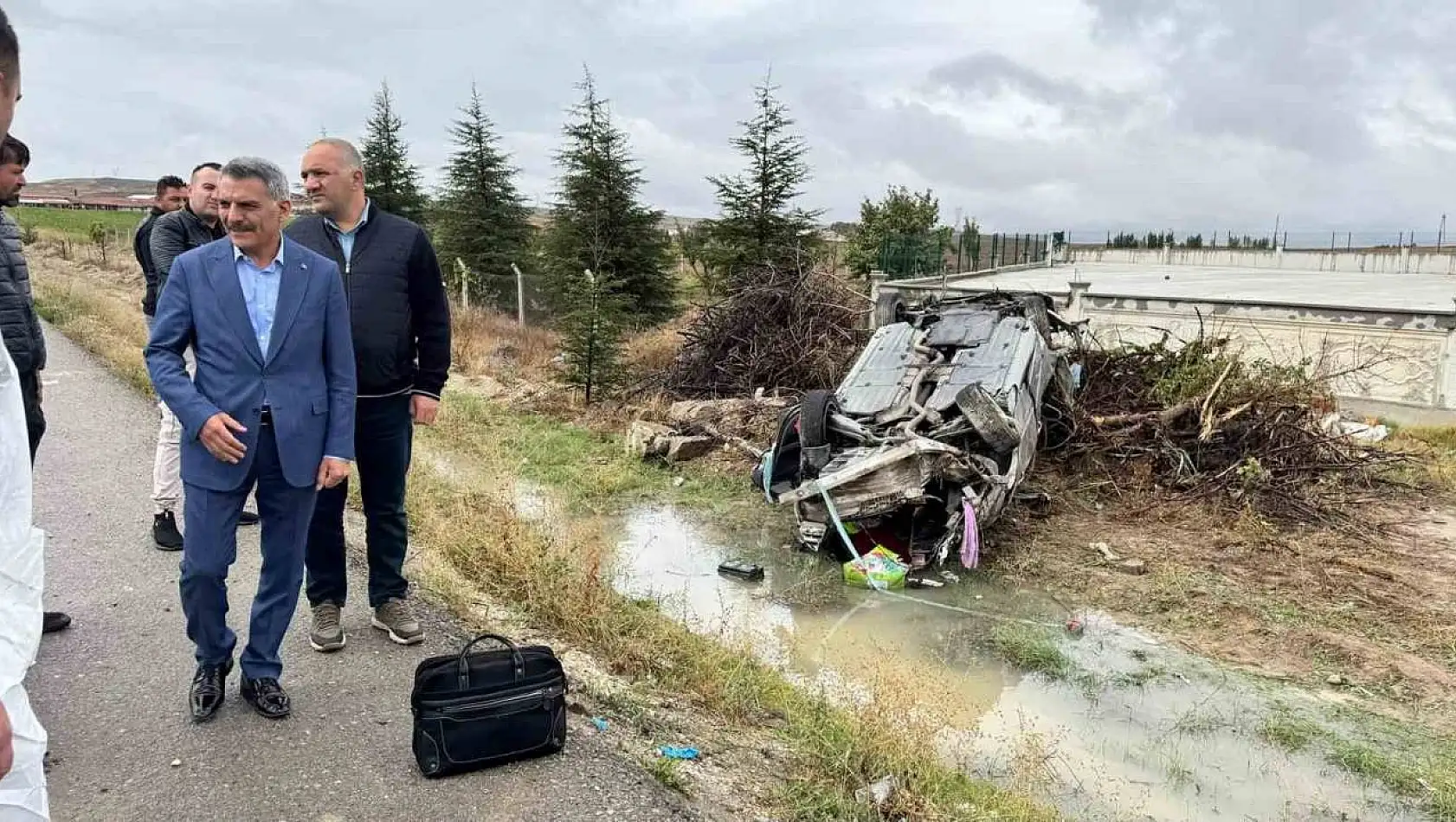 Kayganlaşan yolda kaza! Ölü ve yaralılar var