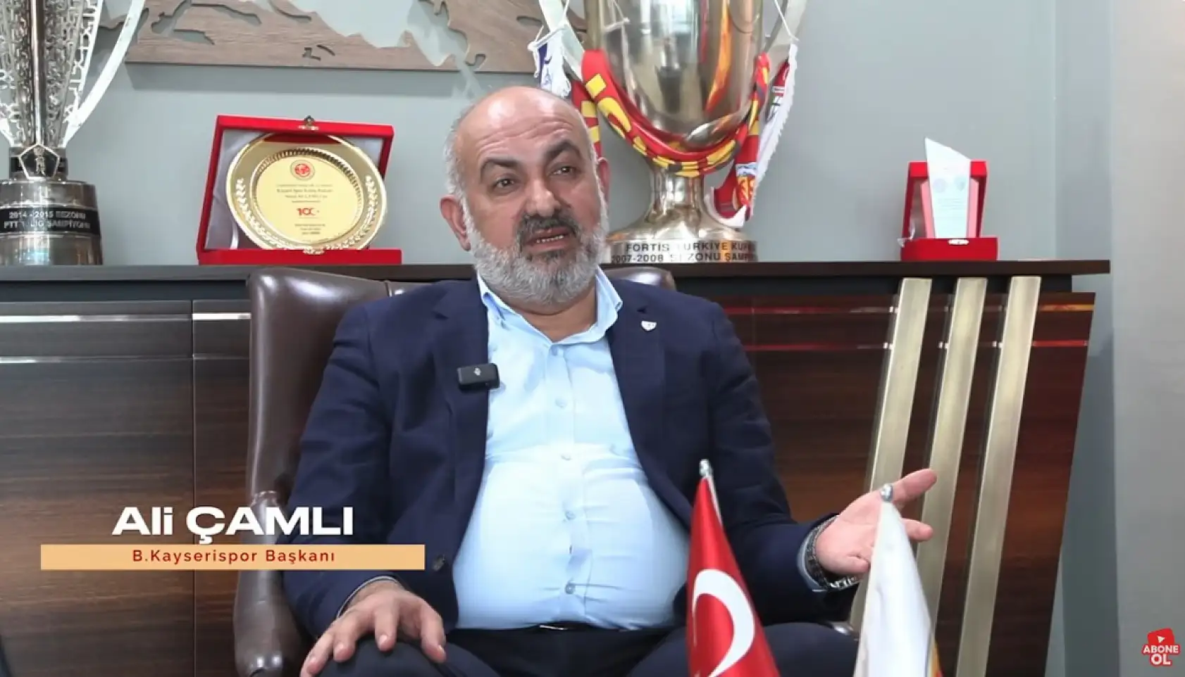 Kayserispor Başkanı Ali Çamlı: Kayseri şehrinde Kayserispor'dan başka ne var Allah aşkına!