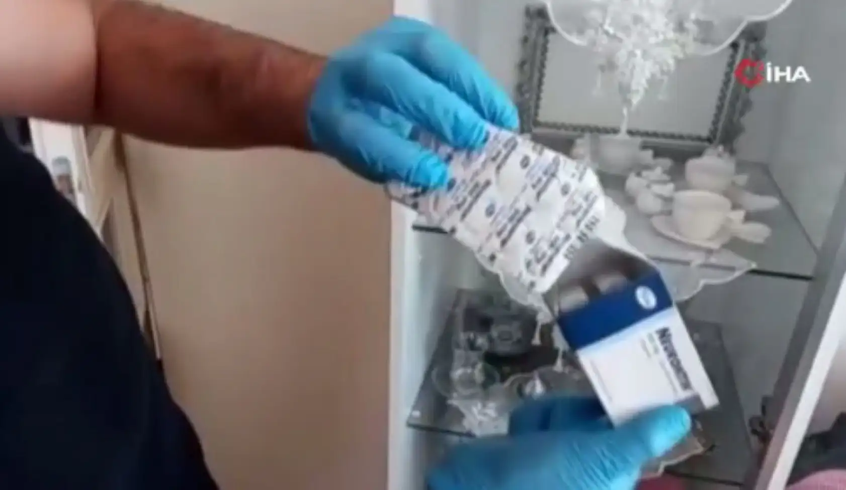 Uyuşturucu imalatı yapılan eve operasyon