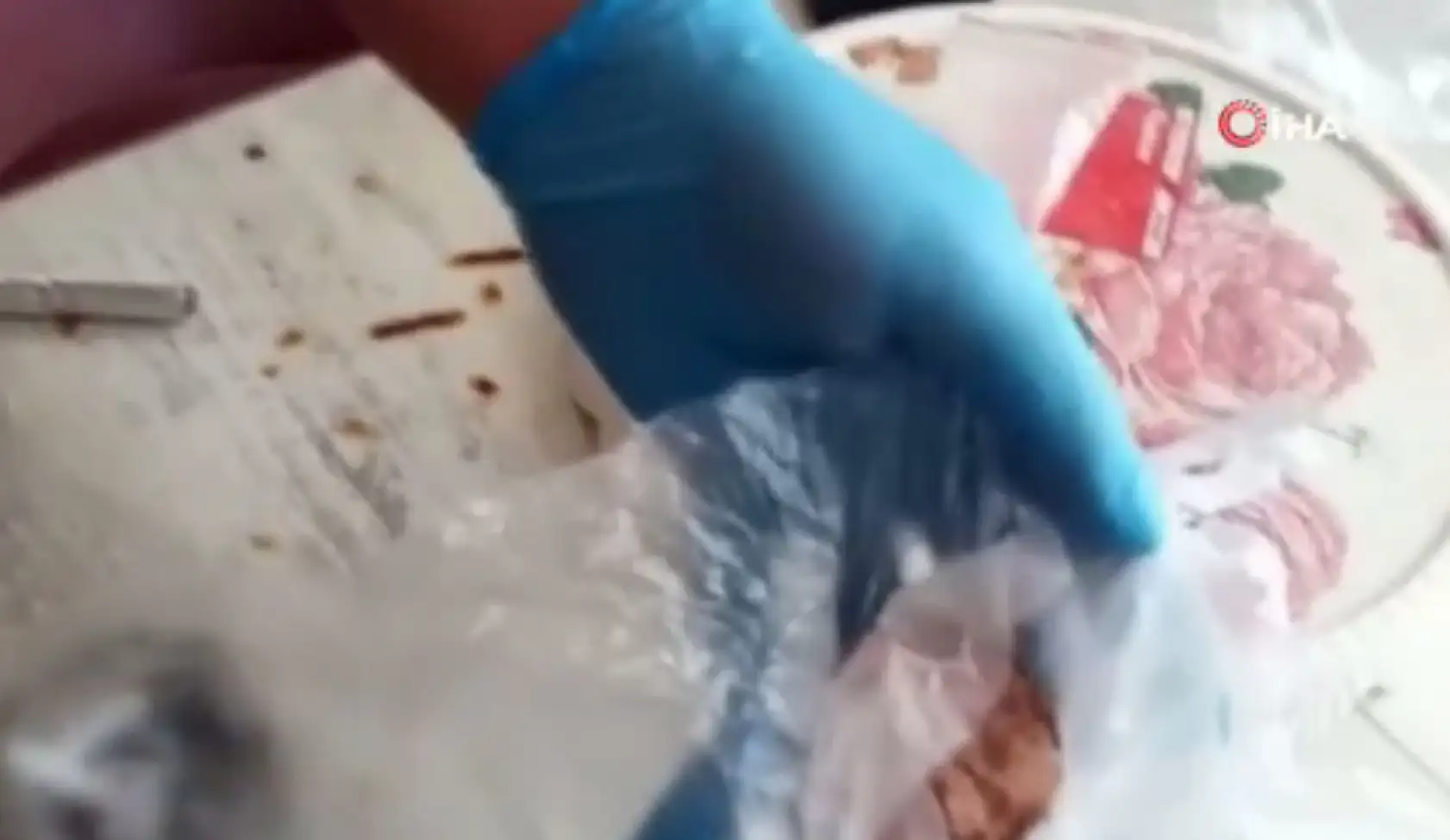 Uyuşturucu imalatı yapılan eve operasyon