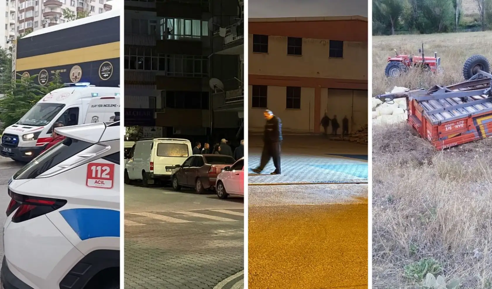 Kaza, cinayet, kavga! Kayseri'de neler oldu neler