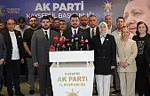 AK Parti Kayseri İl Başkanı Okandan: Hiç kimse korkmasın!