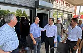 CHP yönetimi Hacılar'da dert dinledi