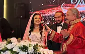 Eğlenceoğlu'nun kızının düğününde duygusal anlar