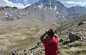 Erciyes'e 1 kişi mahsur kaldı