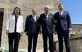 MHP'li Ersoy, bu kez de partisinin ağır toplarıyla poz verdi