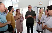 Sağlık Bakanlığı inceleme yapmaları için iki ismi Kayseri'ye gönderdi! Elde kağıt kalem tek tek not aldılar