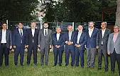 Yol açılışı sonrası dikkat çeken toplantı! Başkanlar Yahyalı'da ne konuştu?