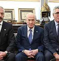 Bahçeli'nin makamında tarihi buluşma! Sarallar ve Şahinler bir araya geldi