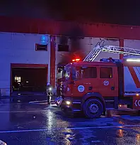 Cami Kebir Mahallesi'nde yangın