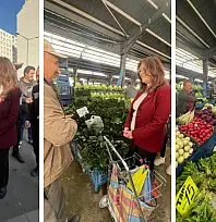 CHP Kayseri İl Başkanı Özer, çarşı pazarda dert dinledi: Vatandaş pazarda kiloyla değil, gramla, taneyle alış veriş yapıyor