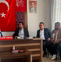 CHP Kayseri yönetimi Sarız'a çıkarma yaptı! Belediye Başkanına ulaşılamıyor